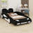 Race Car-Shaped Platform Bed With Wheels-1677034003