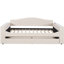 Lit de jour rembourré avec compartiments de rangement et lit gigogne portatif, ensemble de configuration audio, rangement moderne, encastré-1201382817-1201382820