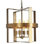 Manhattan 4 - Light Lantern Geometric Chandelier