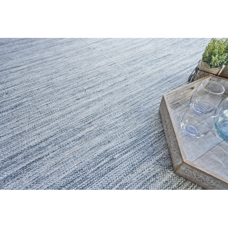 Kashmir Area Rug in Aqua, Rectangle 10' x 14'