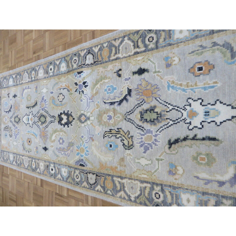 Tapis oriental gris Oushak 3 pi 1 po x 8 pi D70EEF9B640A49AC8532F76110C990CD