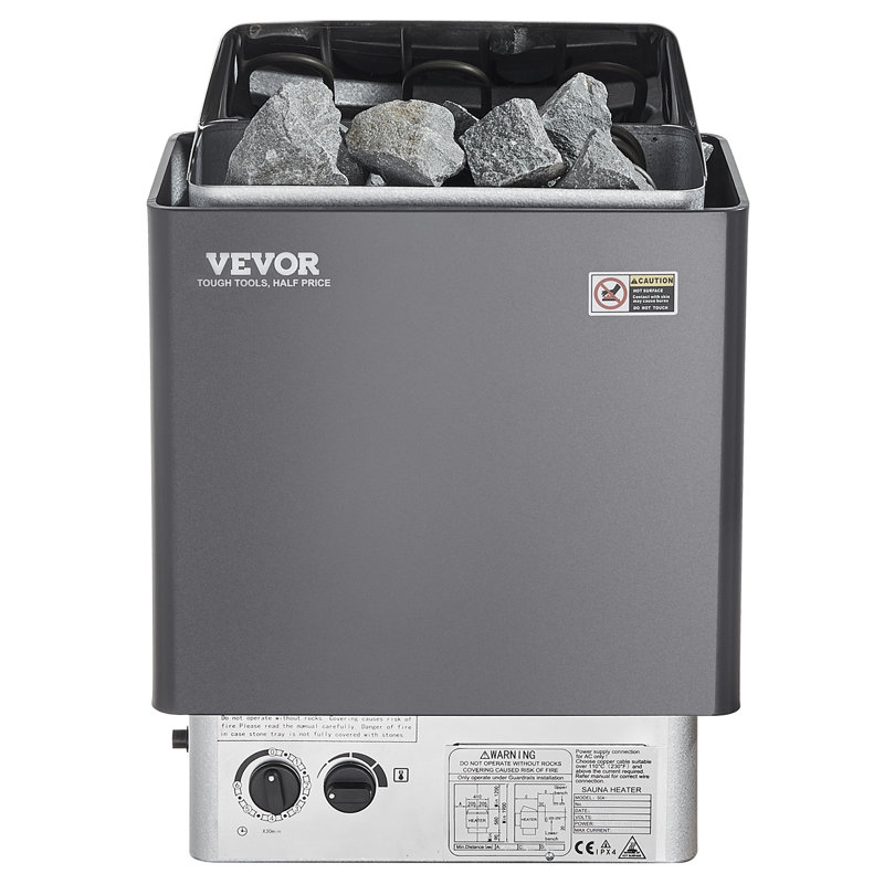 Poêle pour sauna VEVOR 4.5KW