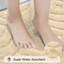 4 Piece Soft Absorbent Microfiber Bath Rug Set With Non-Slip Backing-2081493050