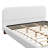 Maren Modern Upholstered Platform Bed With Solid Wood Legs And Thick Frame Design-119352621-119352622