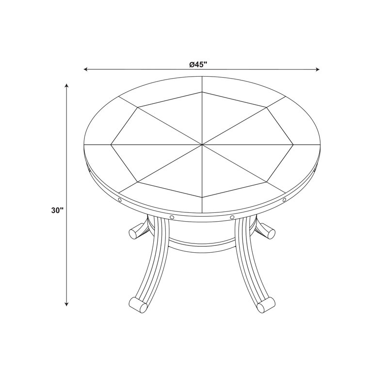 Table de salle à manger Luker