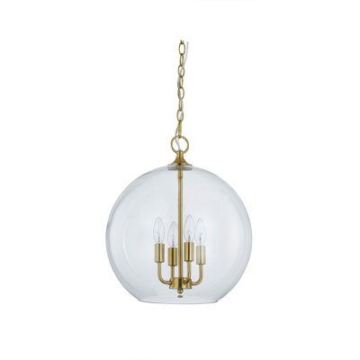 Blaine Pendant Light, Gold