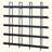 5 Tier Bookcase Home Office Open Bookshelf, Vintage Industrial Style Shelf With Metal Frame, MDF Board-1658733415