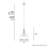 Van Nuys 1 Light Bell Pendant-104828333-62567533