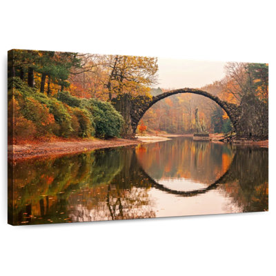 Lilie Devil's Bridge In Autumn
