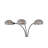 Mayerli Metal Arched Lamp