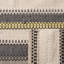 Tapis gris en laine tissé à plat à la main Chiginagak-16765845