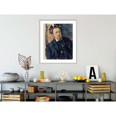 Portrait de Joachim Gasquet (1873-1921) par Paul Cézanne, impression giclée encadrée