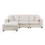 Mobilier de salon modulaire luxueux rembourré en bois massif durable
