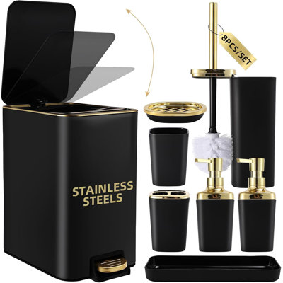 Black Bathroom Accessories