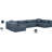 Houswerth Upholstered U-Shaped Sectional Reversible-94884340