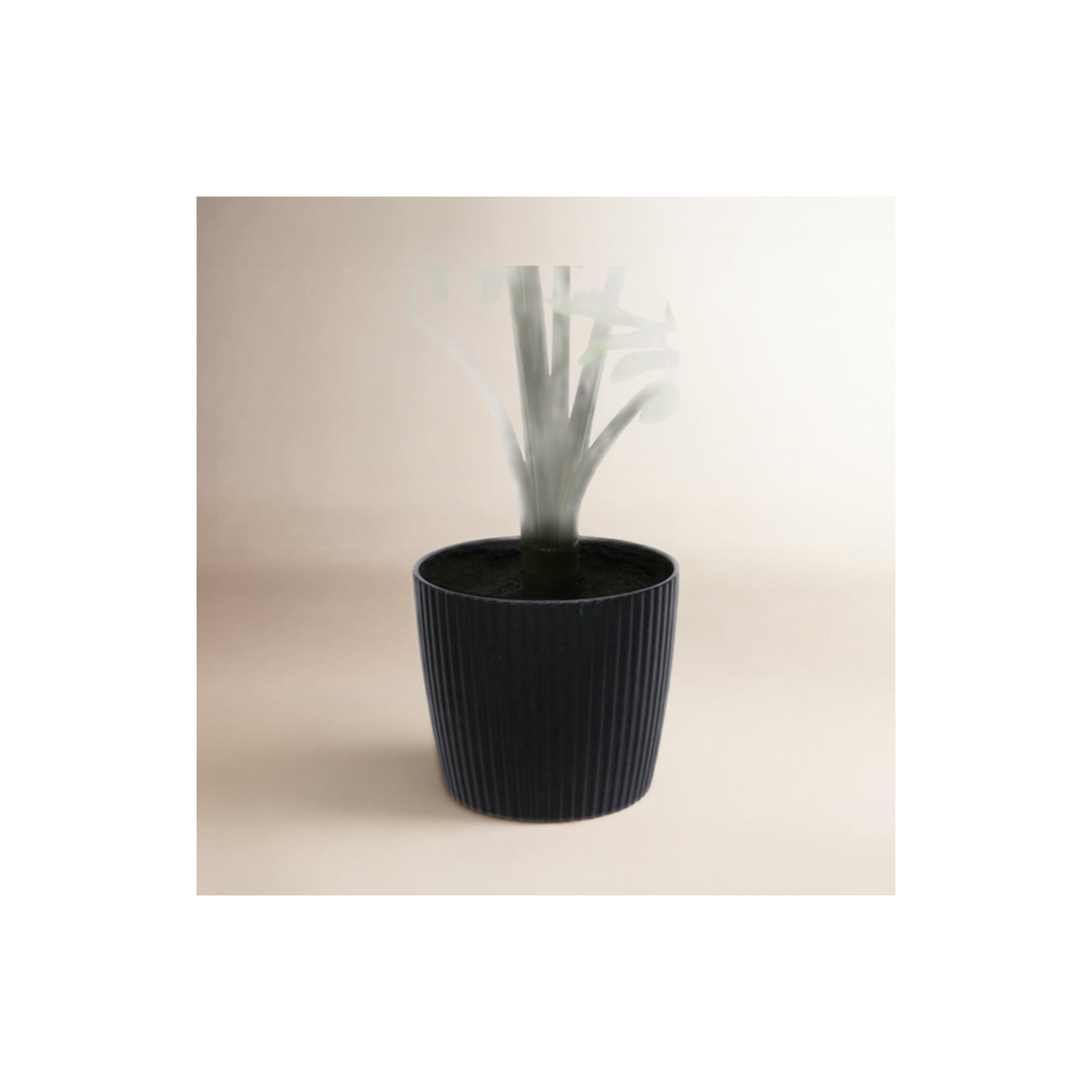 Faux Plant in Pot, 25" H x 24" W x 24" D