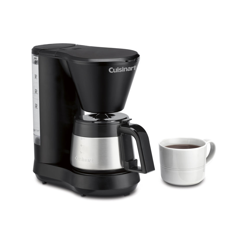 5-Cup Coffeemaker With Stainless Steel Carafe