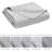 Lightweight Summer Bedspreads - 3 Piece Oversized Quilt Set - Reversible Coverlet Set - California King Size-123016148-123016143