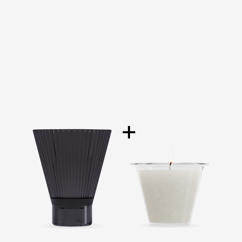 ZAI Candle - Cedar & Black Cherry, Charcoal
