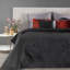 Ried Velvet Solid Colour Bedspread-1455645041-1455645042