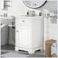 Armoire de salle de bain moderne avec lavabo et porte à fermeture en douceur Garyfalia