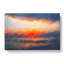 Sunset In Long Beach California In Abstract - Wrapped Canvas-55338390