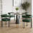 Mahjabi Upholstered Dining  Arm Chairs-787581922