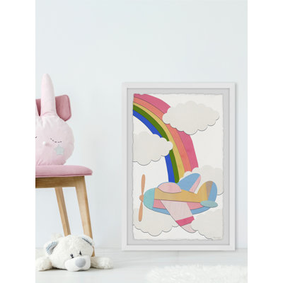 Eilidh Chassing Rainbows, reproduction encadrée