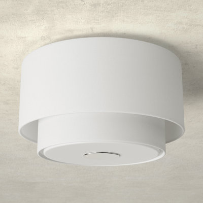 Tanyel 3 Light Fabric Flush Mount
