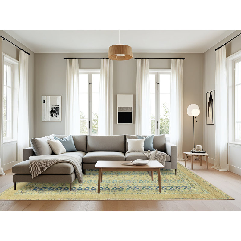 Abstract Indoor Rug, Rectangle 8' x 10'