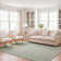 Calidia Natural Fiber Hand Woven Jute Solid Color Rug