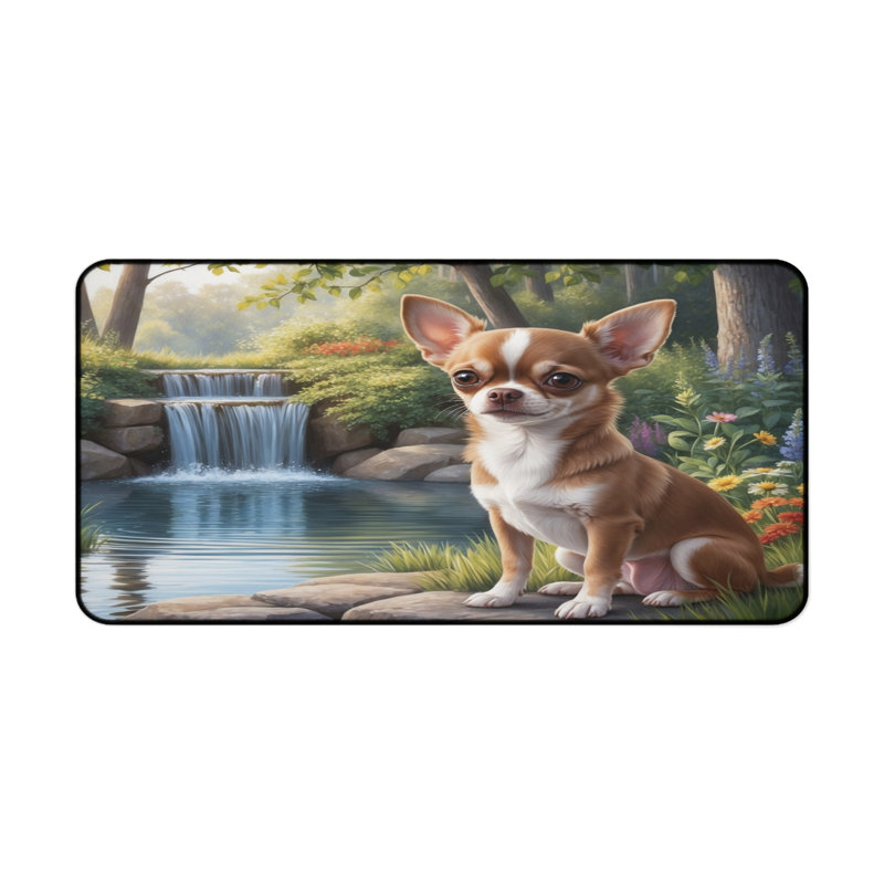 Polyester Desk Pad, 23.6x13.8