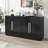 Sideboard With 4 Doors Large Storage Space Buffet Cabinet-1736831430