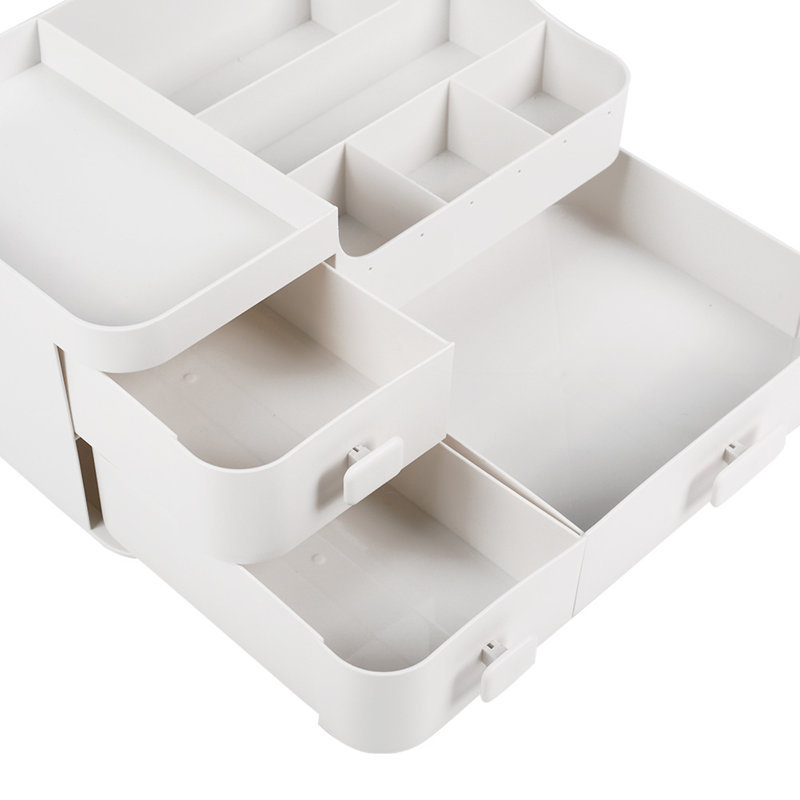 Nuaymah Plastic Makeup Organiser