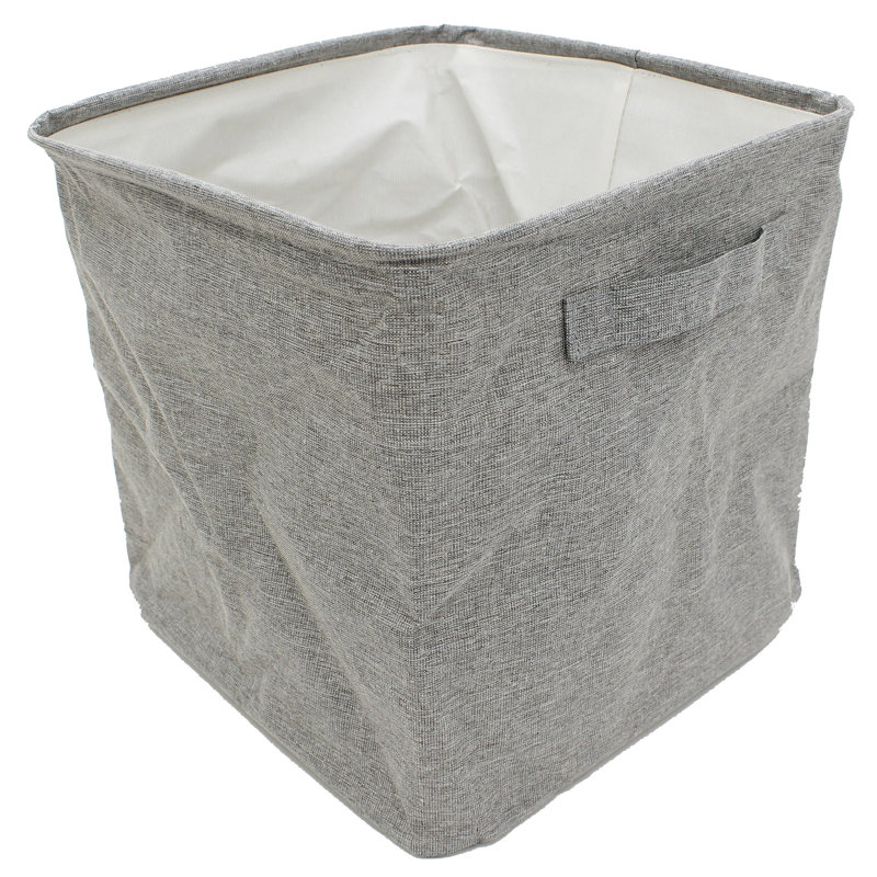 Panier en tissu de rangement carré