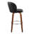 Terrance Fixed-Height Bar & Counter Stools With Bent Wood Legs & Round Footrest-122092807-109972584