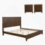Ensemble de chambre à coucher 3 pièces avec lit et 2 tables de chevet-815469247-815469185