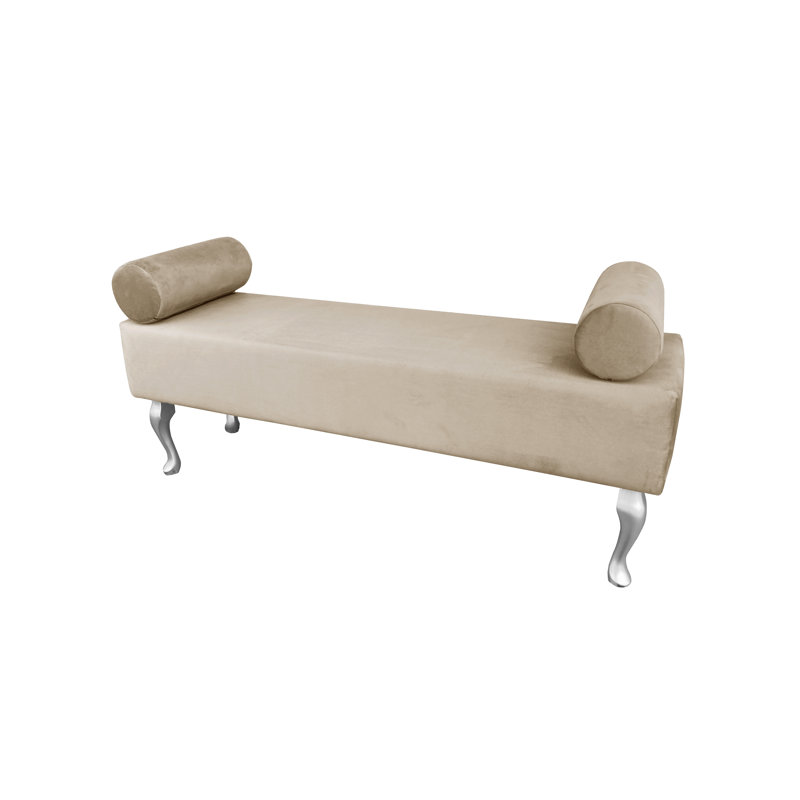 Upholstered Bench, Beige