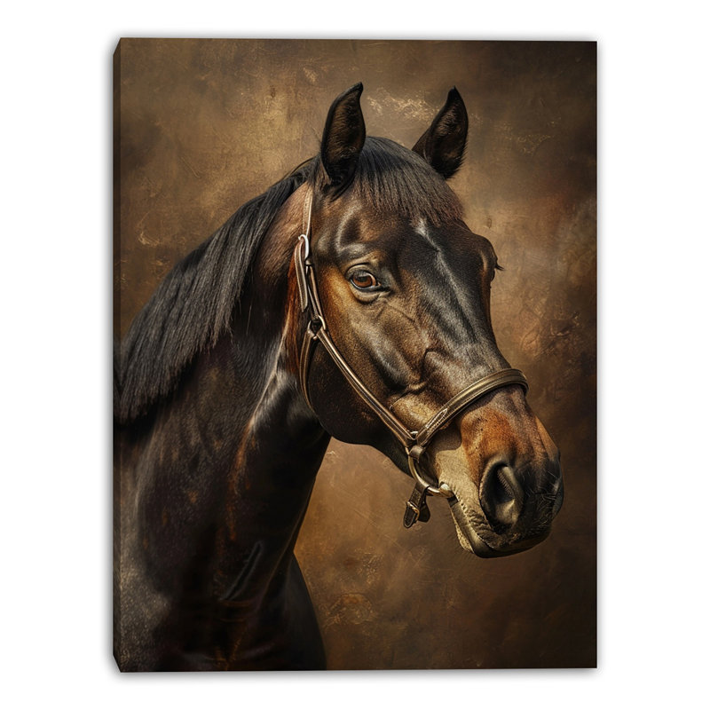 «Heritage Portrait Three», art mural sur toile tendue, L 36 po x H 48 po x P 1,5 po