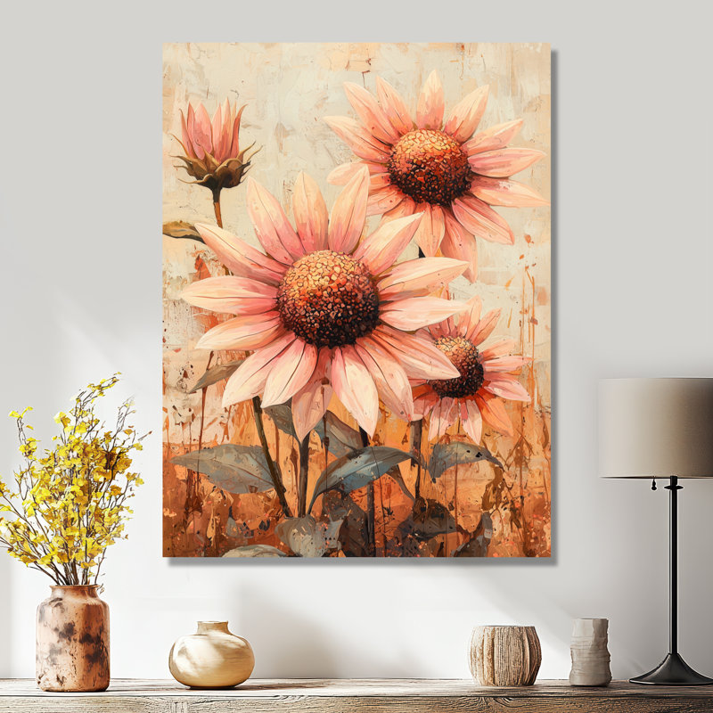 Dirl - Floral Canvas Art Print, 32" H x 16" W, Wrapped Canvas, Does Not Apply