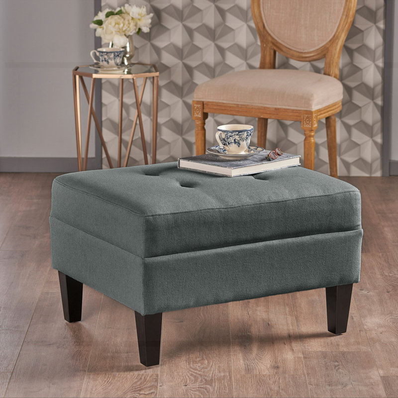 Repose-pieds moderne, Gris anthracite