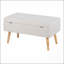 Banc de rangement contemporain