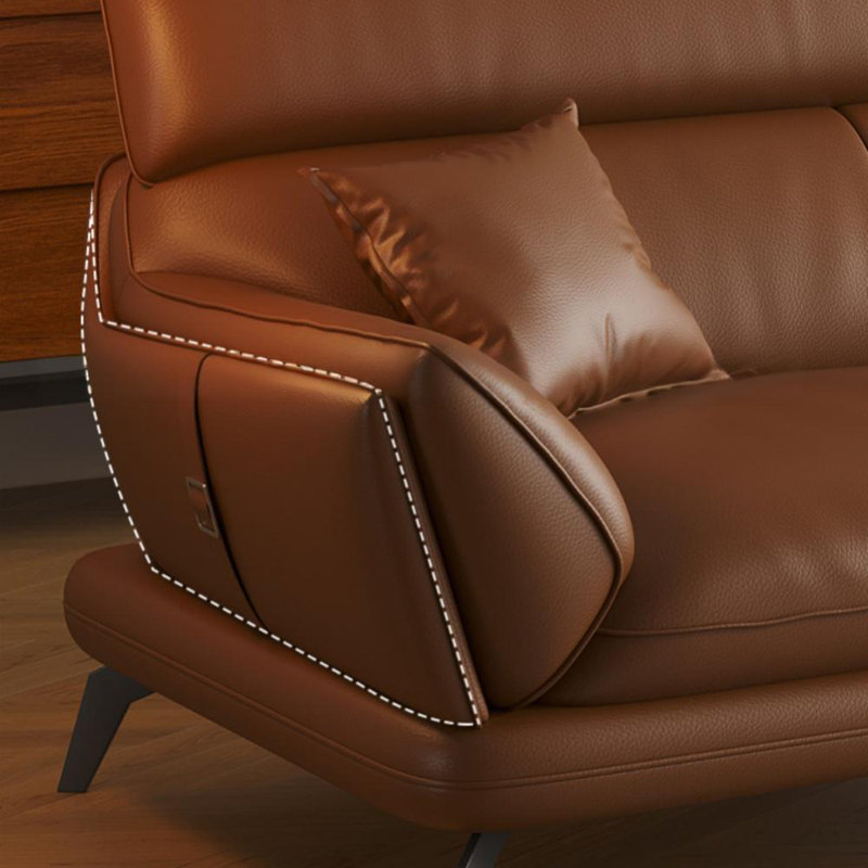 Minimalist Straight High-Leg Sofa