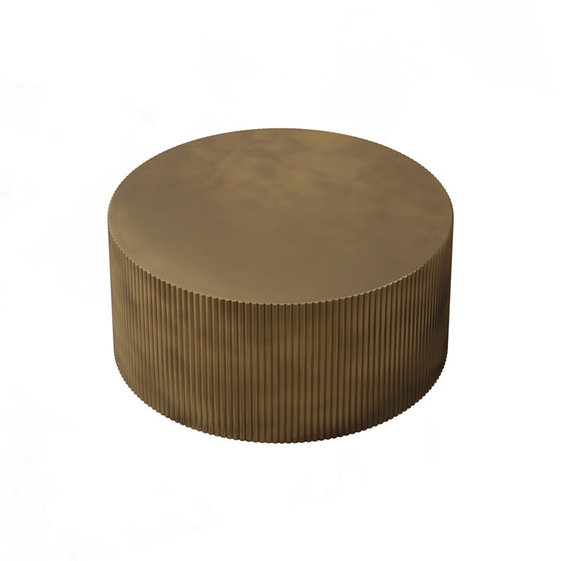 35.83" Modern Round Coffee Table