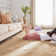 Irin Indoor/Outdoor Beige Fluffy Area Rug