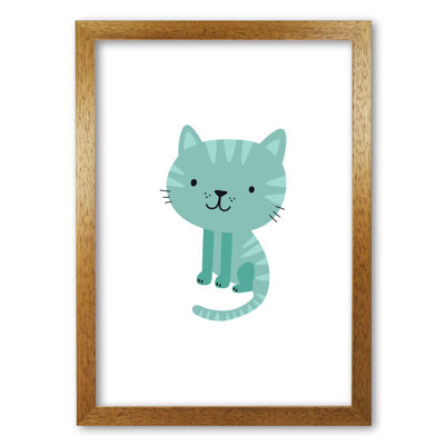 Children's Animals, Cat - Print