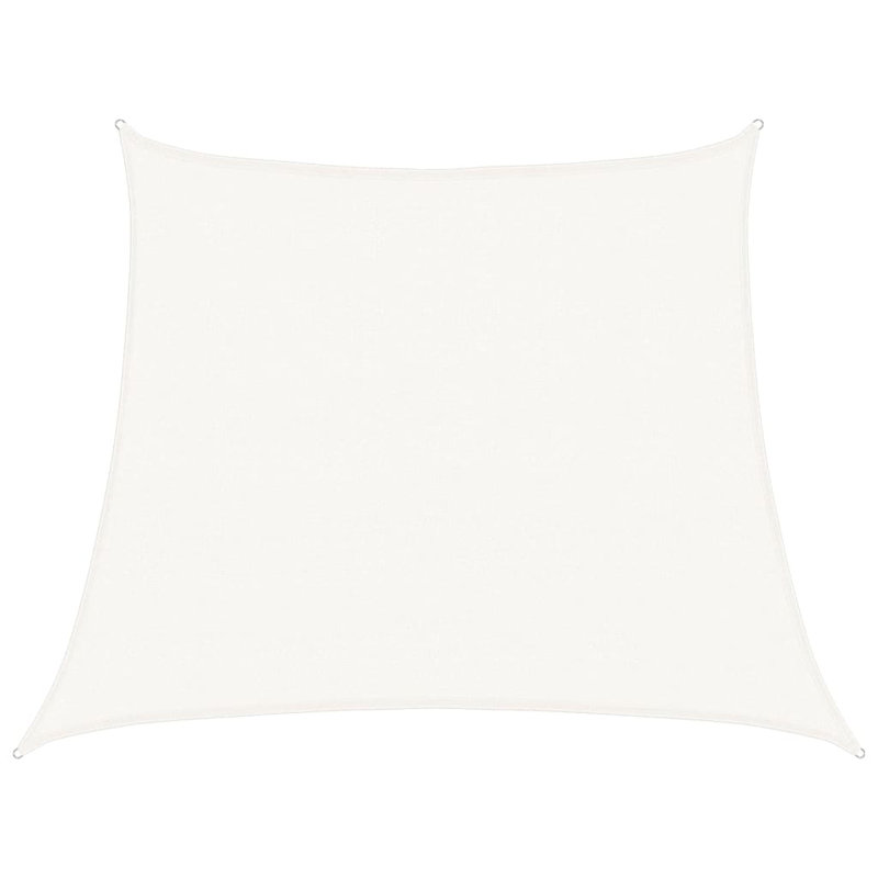 Dakota Fields 400cm W x 300cm D Plastic Cover Retractable Freestanding Awning, White