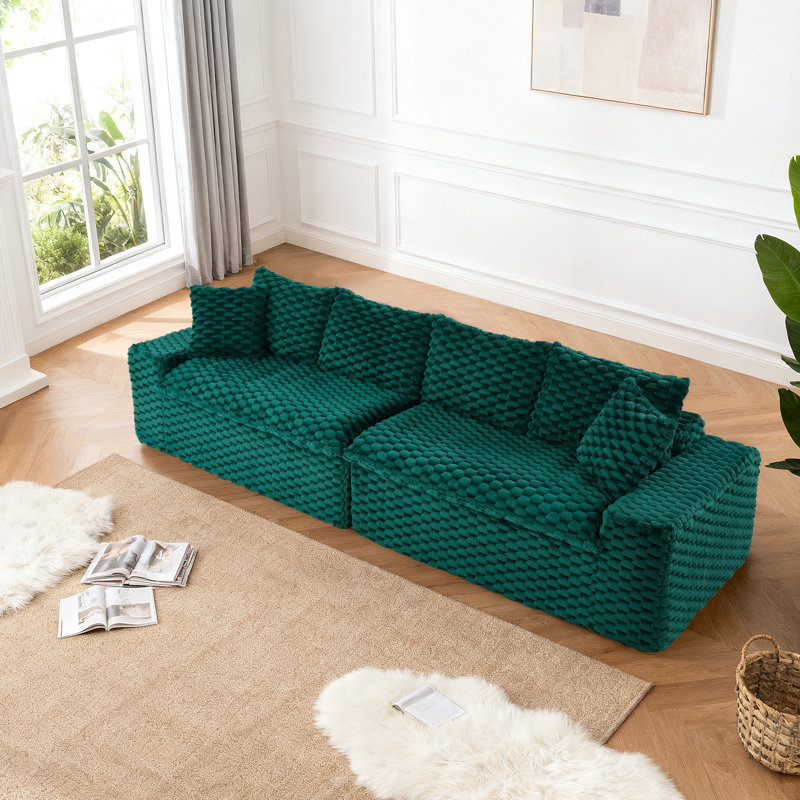 Canapé 120 po, Vert