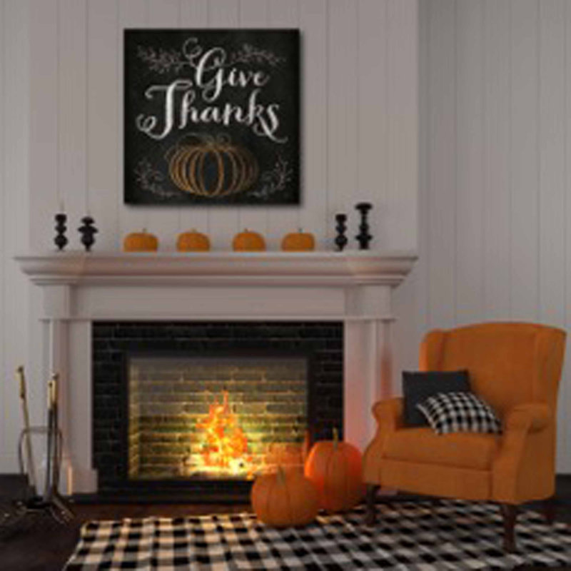 « giving thanks beauté », impression sur toile