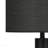 Table Lamp - 28"H, Black Metal Frame